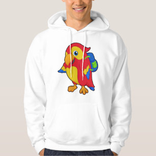 Veste À Capuche Perroquet avec sac à dos