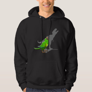 Veste À Capuche Perroquet T-Rex Ombre Drôle Oiseau Tropical De Com