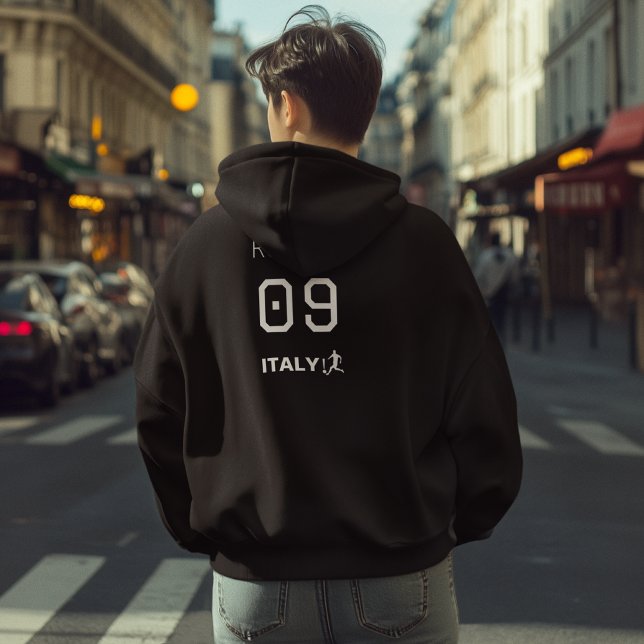 Veste À Capuche Personalized Italy National Team Professional Mono (Créateur téléchargé)