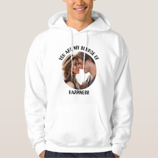 Veste À Capuche Personnalisé Vous êtes ma source de bonheur Photo