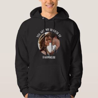 Veste À Capuche Personnalisé Vous êtes ma source de bonheur Photo