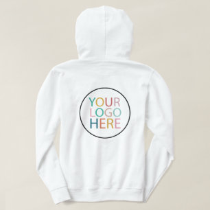 Veste À Capuche Personnel de l'employé du logo d'entreprise person