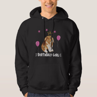 Veste À Capuche Petite princesse lapin fille d'anniversaire lapin