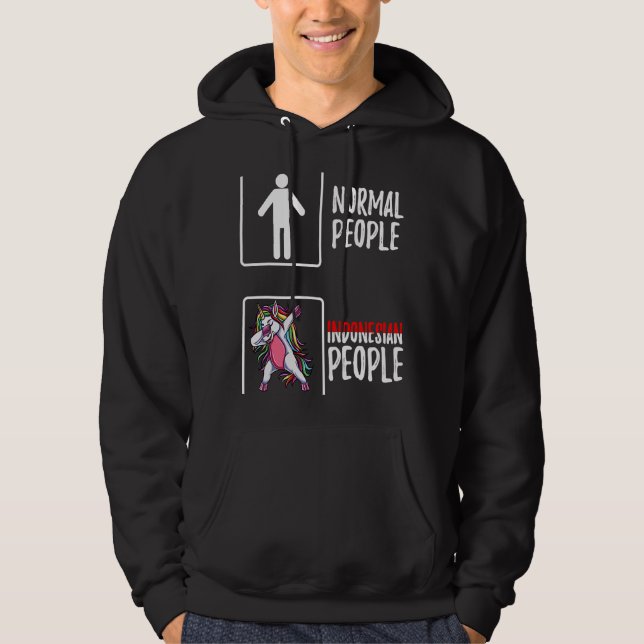 Veste À Capuche Peuple normal Indonésien (Devant)