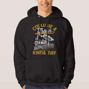 Veste À Capuche Peut-être une gare de train de type Day Shirt Rail