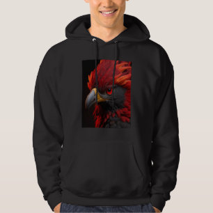 Veste À Capuche Phenix à oeil rouge