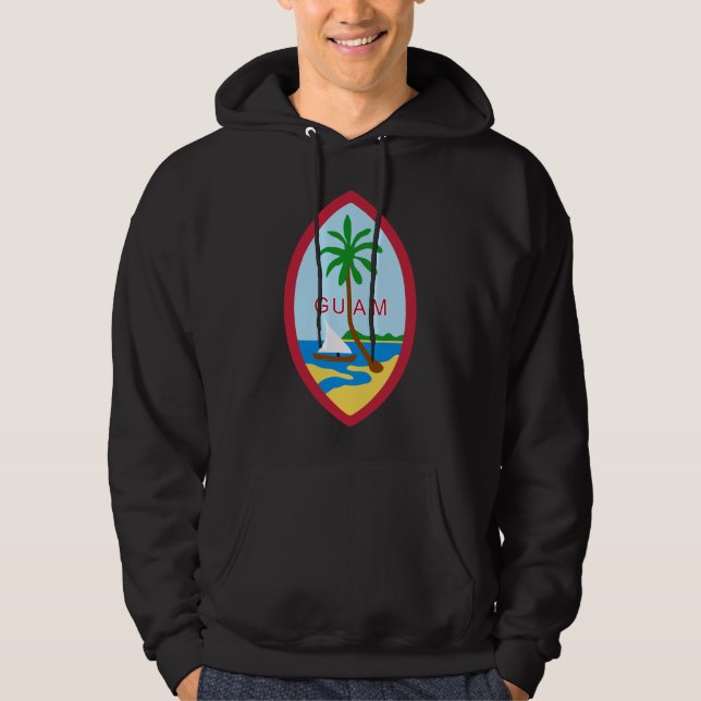 Veste À Capuche Phoque GU de la Guam (Devant)