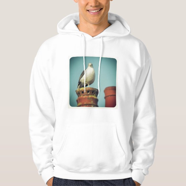 Veste À Capuche Photo carré - Perche préférée (Devant)