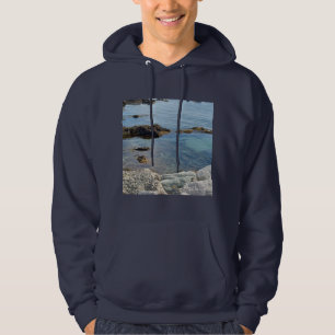Veste À Capuche Photo de Low Tide Translucide de l'eau de l'Atlant