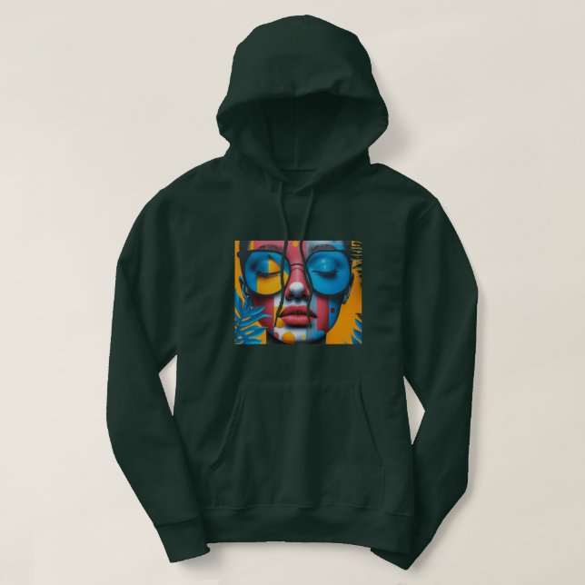 Veste À Capuche Photo personnalisée Ajouter votre propre Fête des  (Design devant)