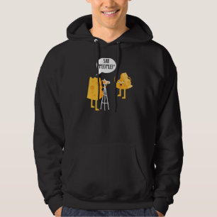 Veste À Capuche Photographe Cheesy Mozzarella Cheddar Caméra 1