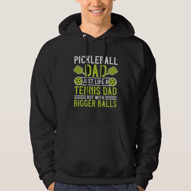 Veste À Capuche Pickleball Apparel Pickleball Player For Men (Devant)