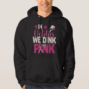 Veste À Capuche Pickleball En Octobre Nous Dînons Dans Pink Breast