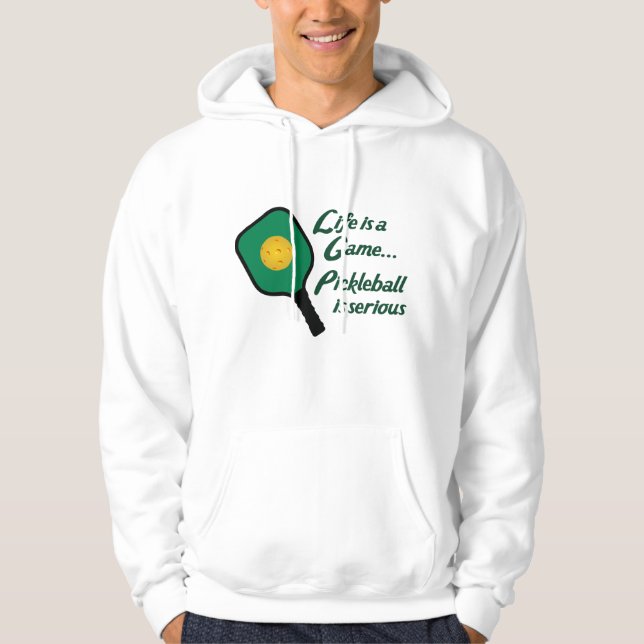 Veste À Capuche Pickleball est sérieux (Devant)