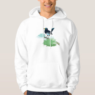 Veste À Capuche Pie sur une branche
