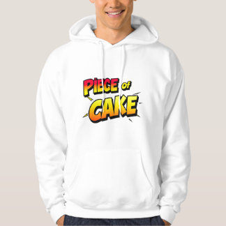 Veste À Capuche Pièce de gâteau - Typographie joueuse