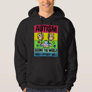 Veste À Capuche Pièce de puzzle de soutien à l'autisme Sensibilisa