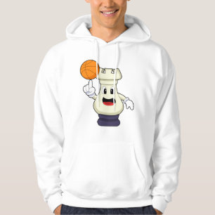 Veste À Capuche Pièce d'échecs Rook à Basketball Sports