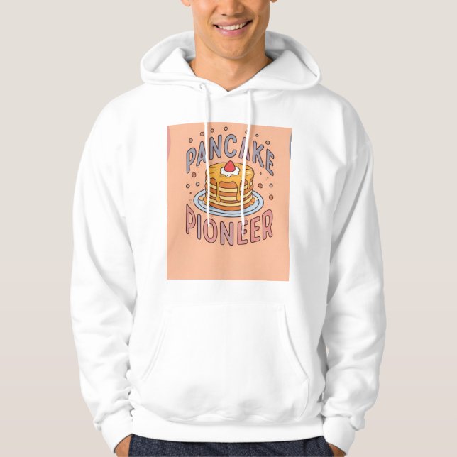 Veste À Capuche Pierres de bouffée : Pionnier de crêpes (Devant)