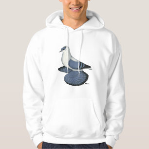 Veste À Capuche Pigeon hirondelle bleu