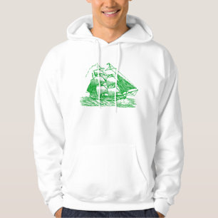 Veste À Capuche Pince - Vert herbe