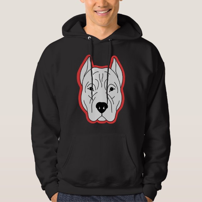 Veste À Capuche Pit Bull (Devant)