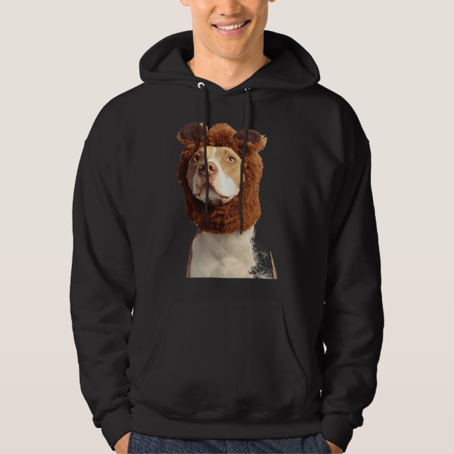 Veste À Capuche Pit Bull Avec Casquette (Devant)