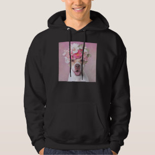 Veste À Capuche Pitbulle de coupure d'alimentation de fleurs