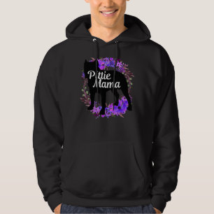 Veste À Capuche Pittie Mama Pitbull Pit Bull Chien Maman 2