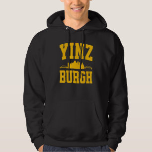 Veste À Capuche Pittsburgh Yinz Yinzer Steel City Toit 412 Hom