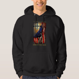 Veste À Capuche Placez-Vous Sur Le Drapeau À La Croix 1