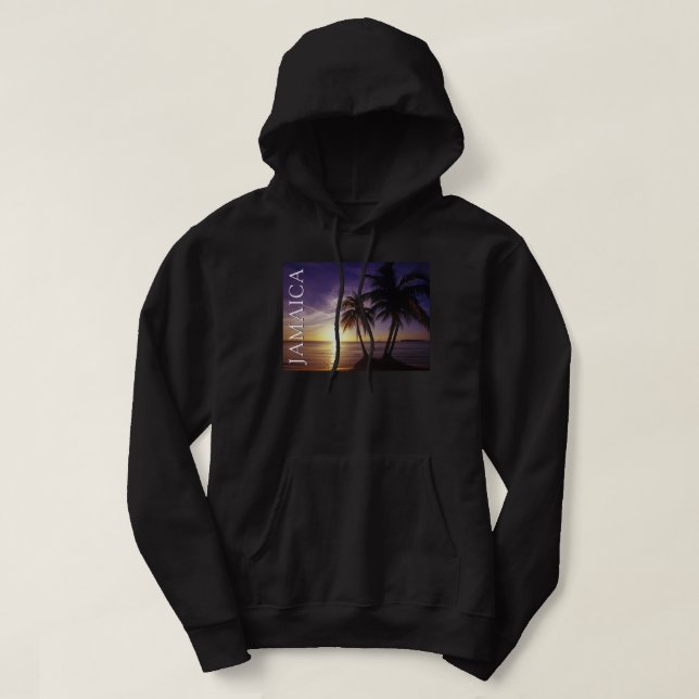 Veste À Capuche Plages de Negril Jamaïque (Design devant)