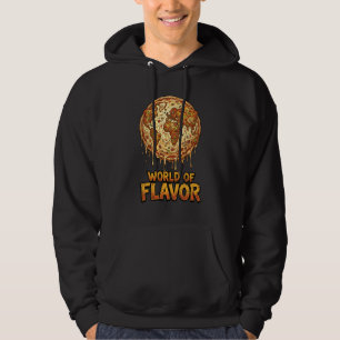 Veste À Capuche Planète de surcharge de pizza