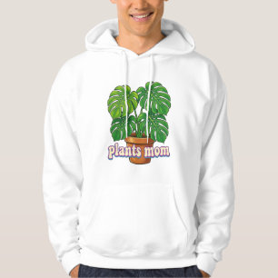 Veste À Capuche Plante en pot graphique aquarelle boho - "Choisiss