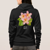 Plumeria Frangipani Rose, votre Nom, Floral