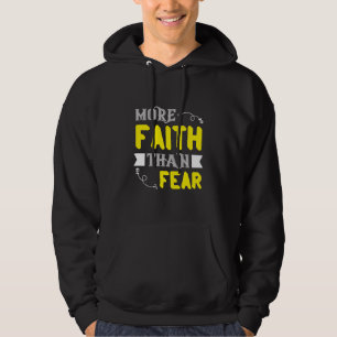 Veste À Capuche Plus de foi que de peur