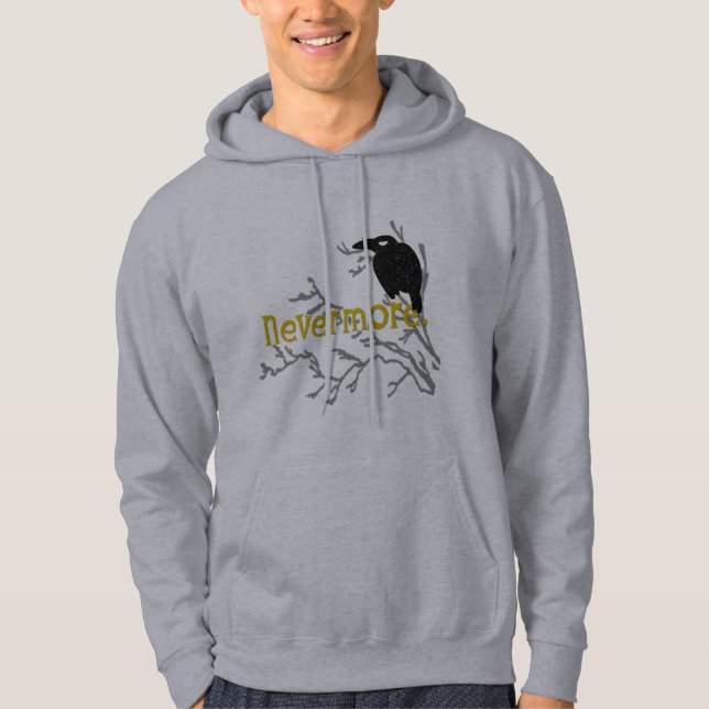 Veste À Capuche Plus jamais Raven (Devant)