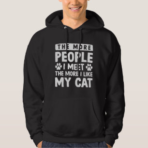 Veste À Capuche Plus je rencontre de gens