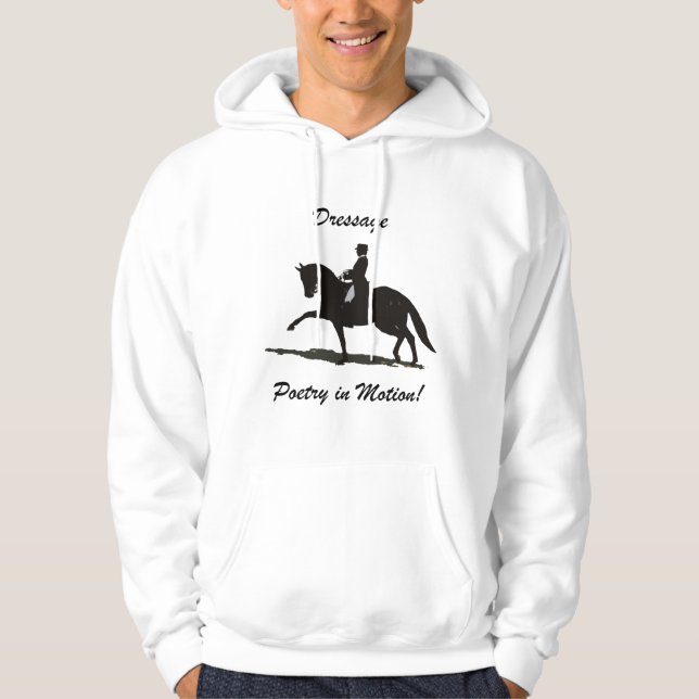 Veste À Capuche Poésie de dressage dans le mouvement (Devant)