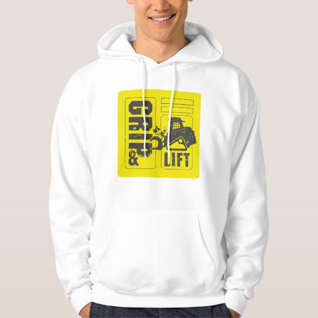 Veste À Capuche Poignée de la goutte et soulèvement (Devant)