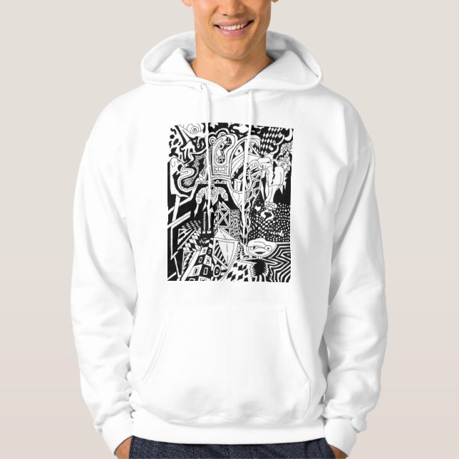 Veste À Capuche Poisson Subconscient (Devant)