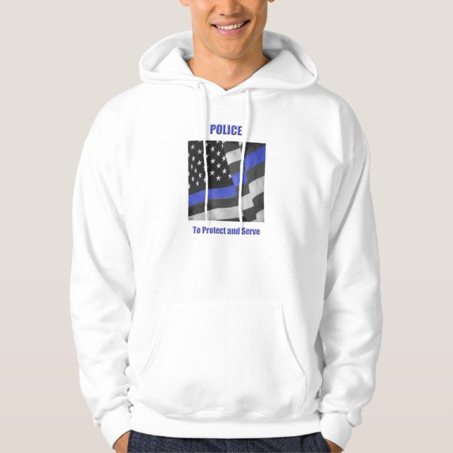 Veste À Capuche Police (Devant)