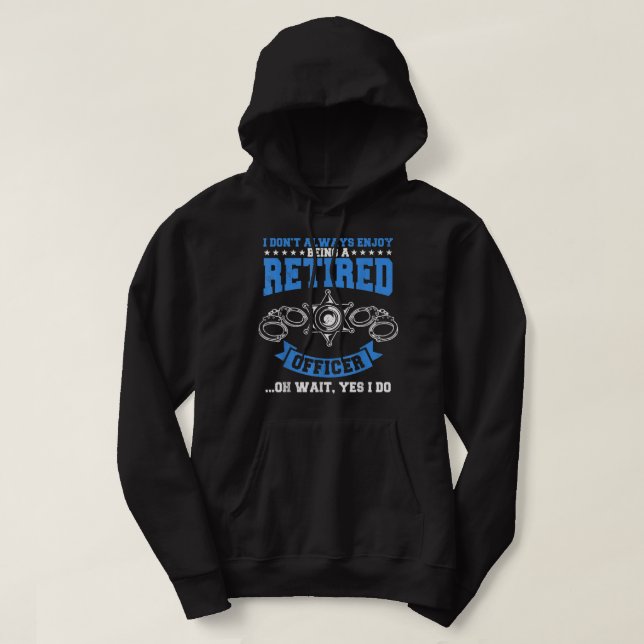 Veste À Capuche Police corrective (Design devant)