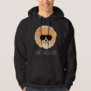 Veste À Capuche Pom Poméranien Je Ne Donne Pas Un Flux 14