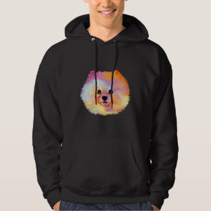 Veste À Capuche Poméranie En Aquarelles