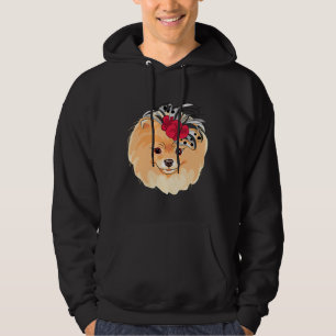 Veste À Capuche Poméranien élégant
