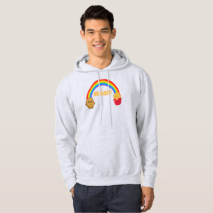 Veste À Capuche Pomme de terre transformée en frites avec un arc-e