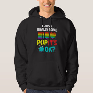 Veste À Capuche Pop It Fidget Jeu Jeu Drôle Stress Bubble