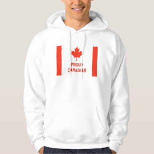 Veste À Capuche Portez votre fierté : drapeau du Canada classique
