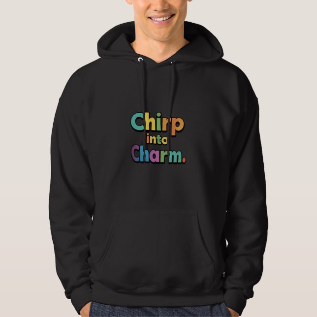 Veste À Capuche Portez votre Vibe -tshirt (Devant)